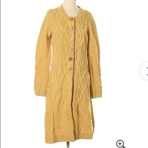 Anthropologie brand cable knit cardigan